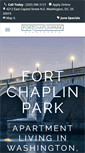 Mobile Screenshot of ftchaplinpark.com